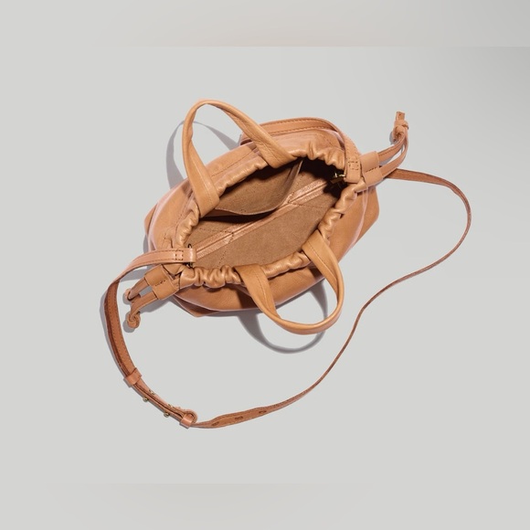 NWT Madewell The Piazza Mini Crossbody Bag. Timber Beam Color - Picture 4 of 12